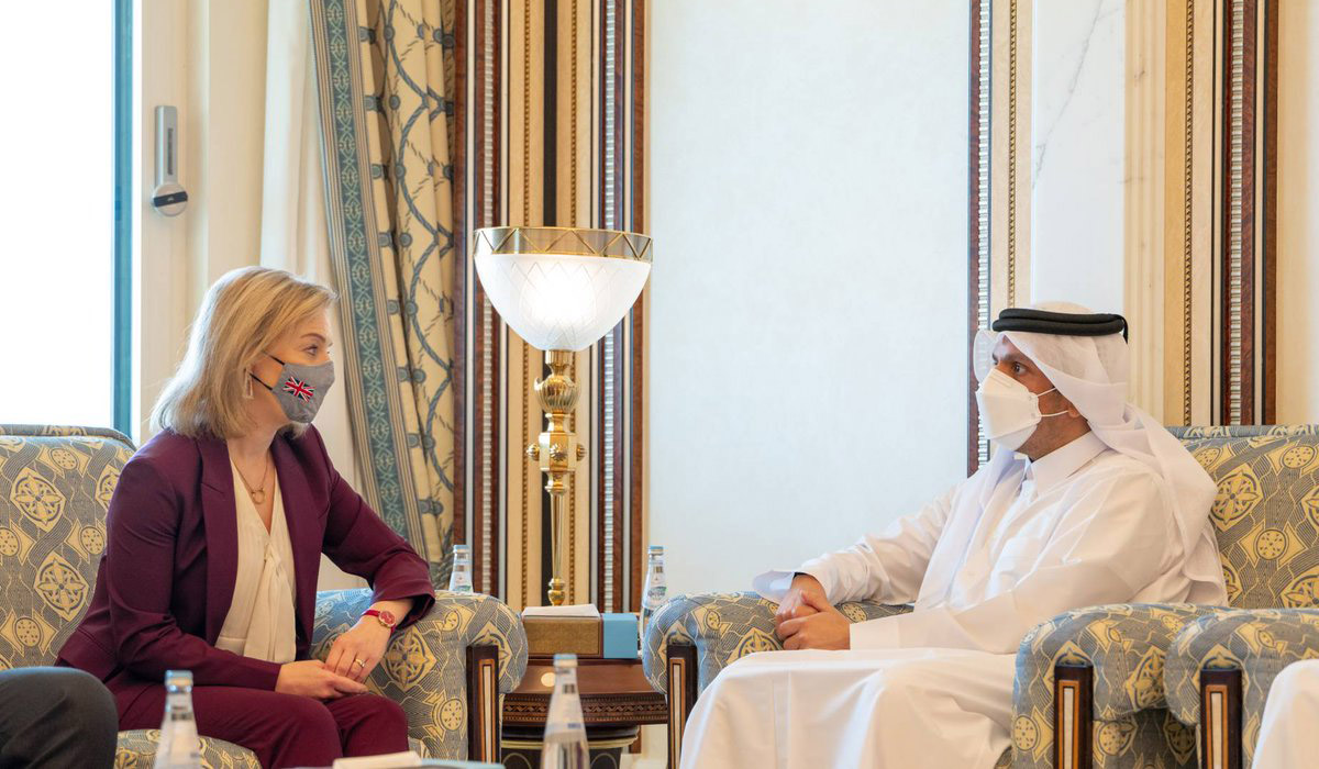 Qatar's FM Meets UK Secretary of State for Foreign Affairs
